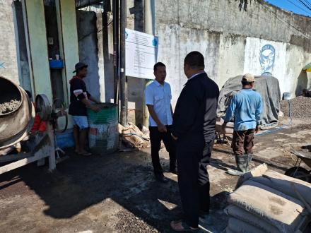 PEKERJAAN BETONISASI JALAN INTAN SEGERA RAMPUNG, PEMDES CELUKANBAWANG SAMPAIKAN APRESIASI